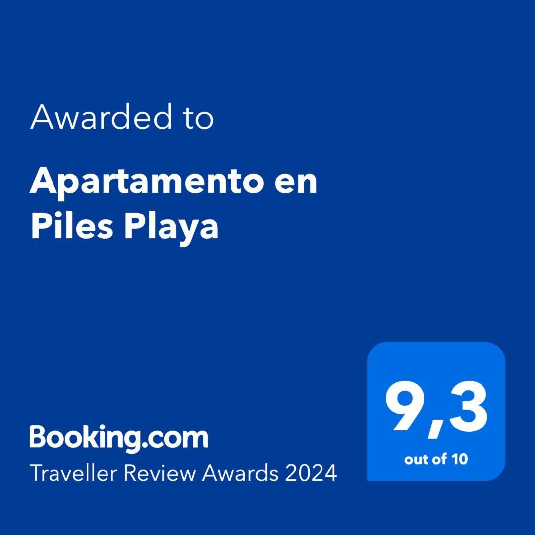 Apartamento En Piles Playa Ngoại thất bức ảnh